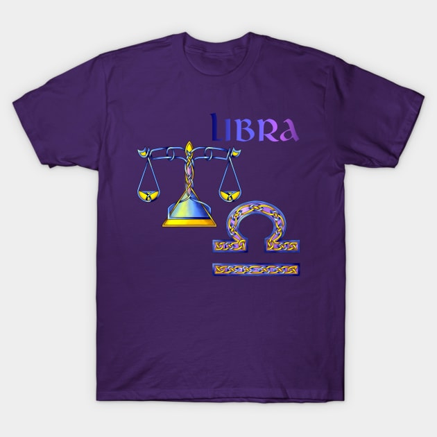 Libra T-Shirt by KnotYourWorld4